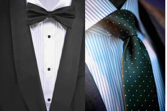 Bow Tie vs. Necktie: When to Wear Each for a Polished Look