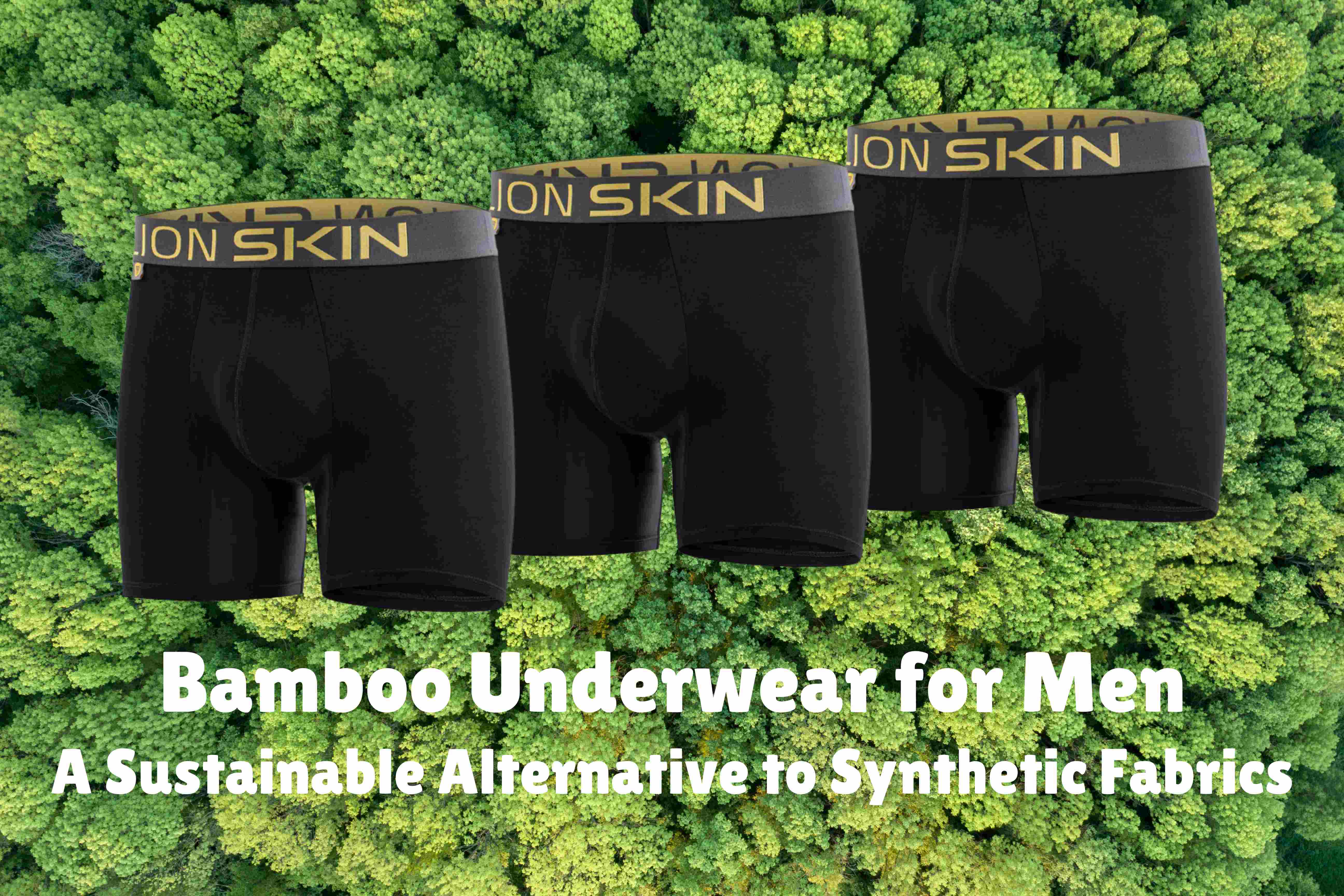 Bamboo Underwear for Men: A Sustainable Alternative to Synthetic Fabri