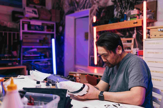 Customizing Sneakers: Designing Unique Footwear with Paints and Patterns