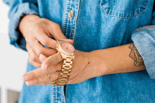 How to Style a Gold Watch Without Being Over the Top